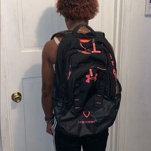 An athletic backpack that can easily be cleaned.